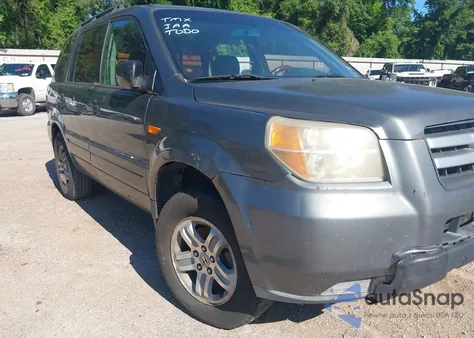 2007 Honda Pilot Lx from USA, damaged, VIN 2HKYF18117H530057